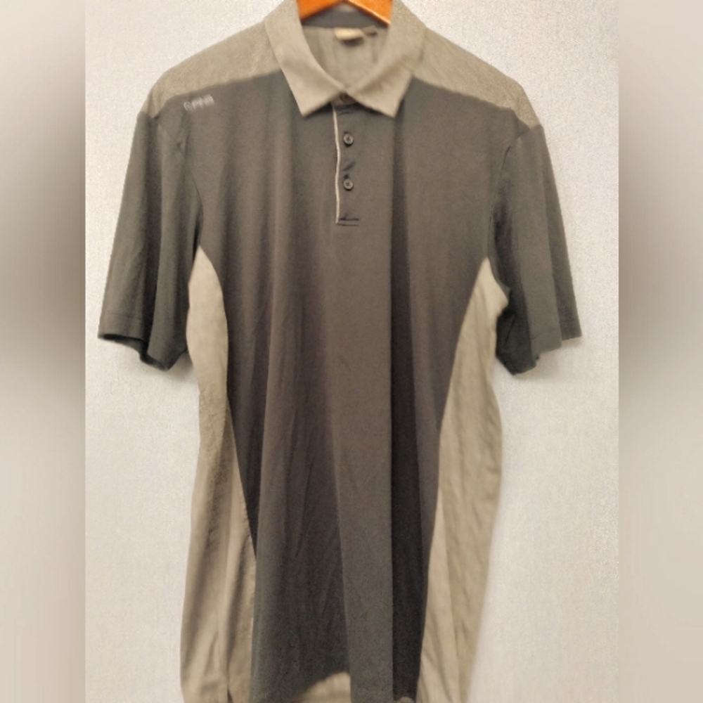 PING SensorCool Golf Polo Shirt Performance Athletic Gray Mens Size L